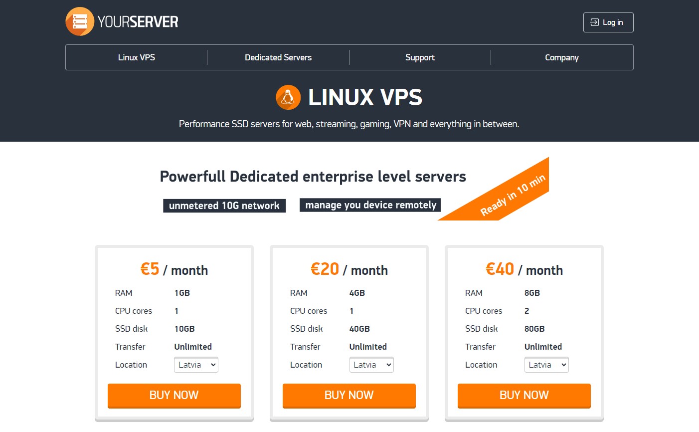 Bitcoin VPS on YourServer