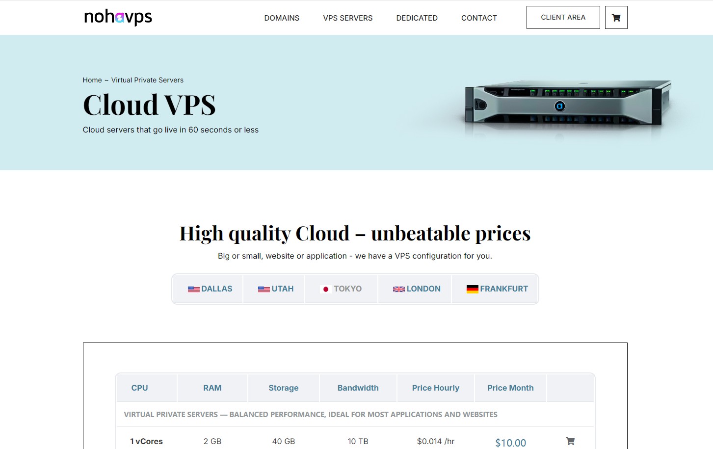 Bitcoin VPS on NohaVPS