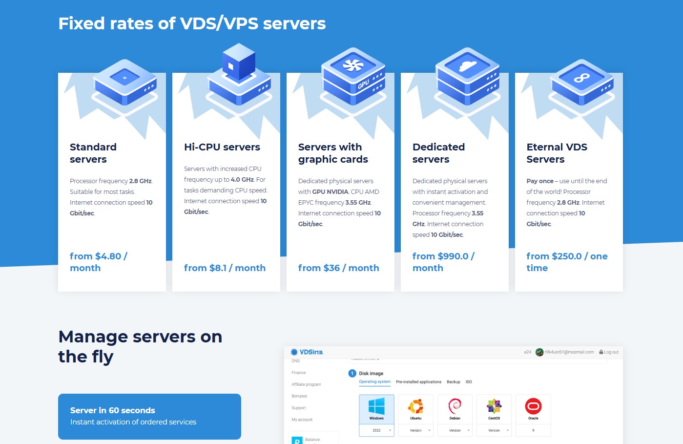 Bitcoin VPS on VDSina