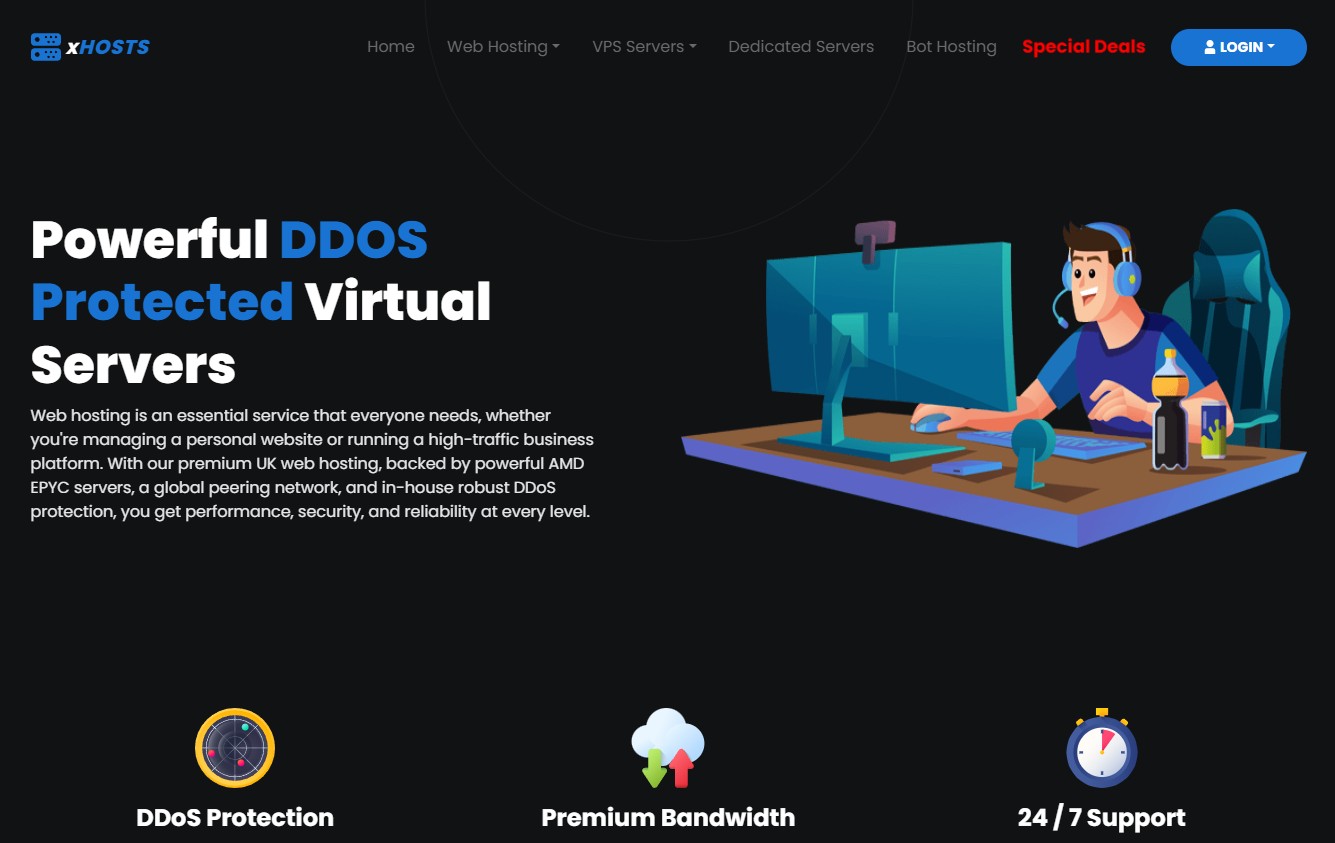 Bitcoin VPS on xHosts