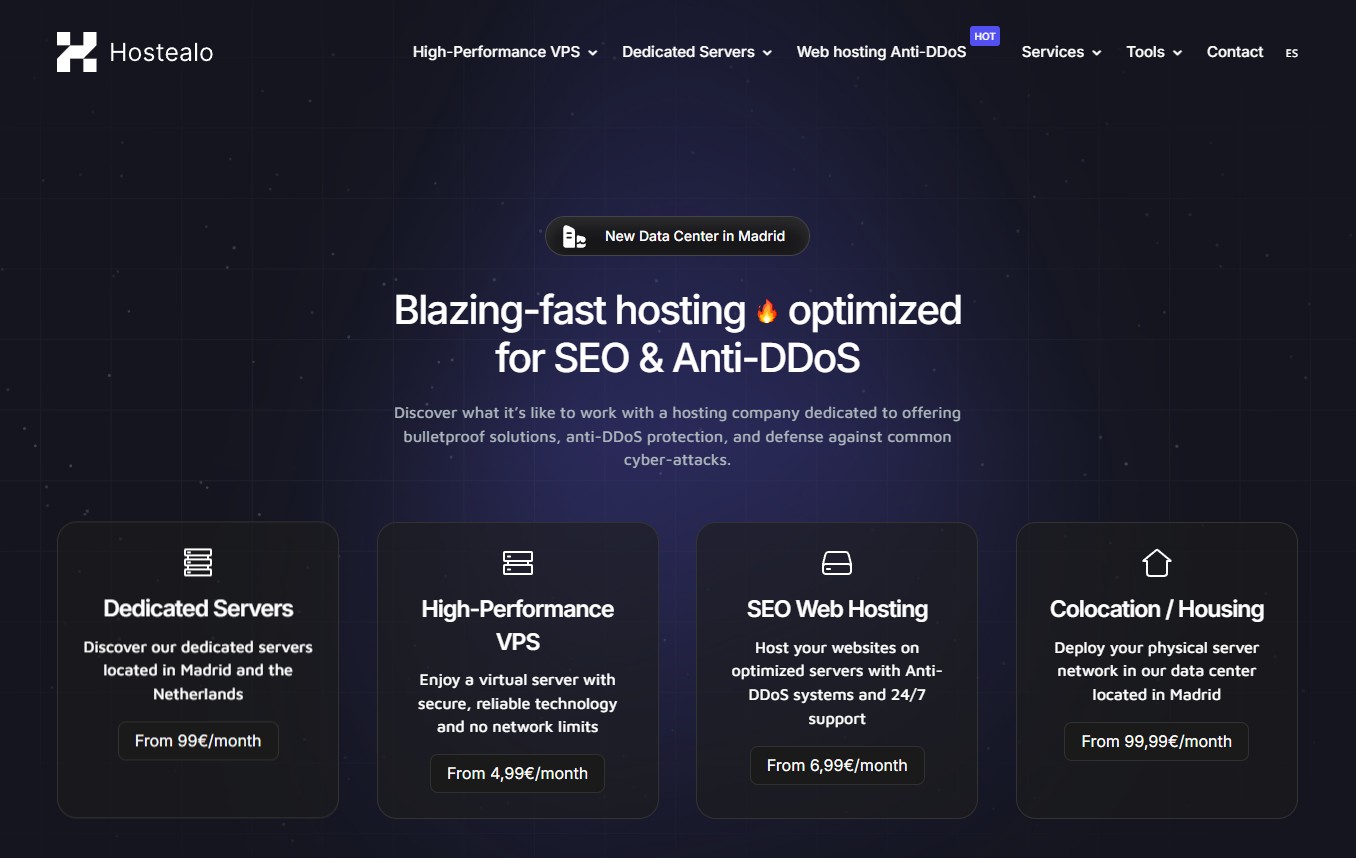 Bitcoin VPS on Hostealo
