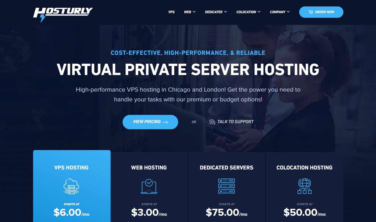 Bitcoin VPS on Hosturly
