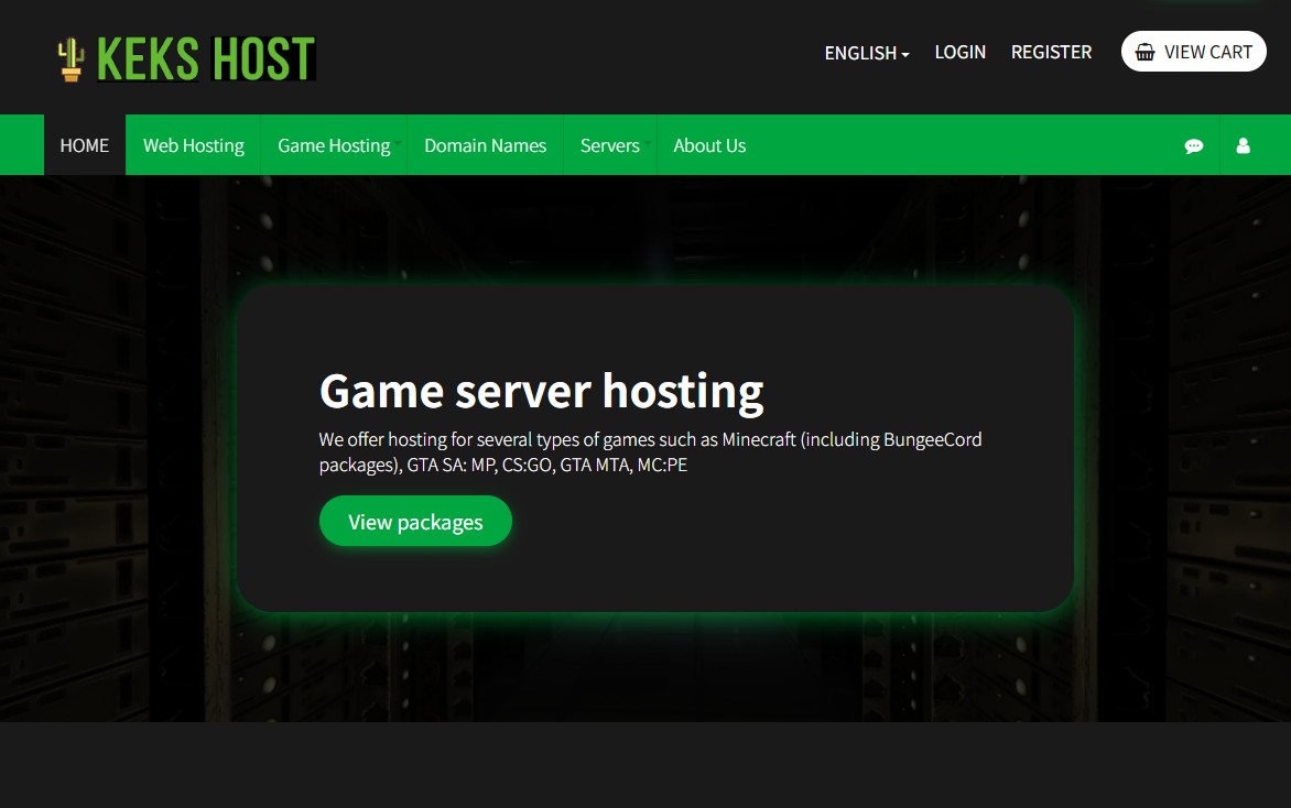 Bitcoin VPS on KeksHost