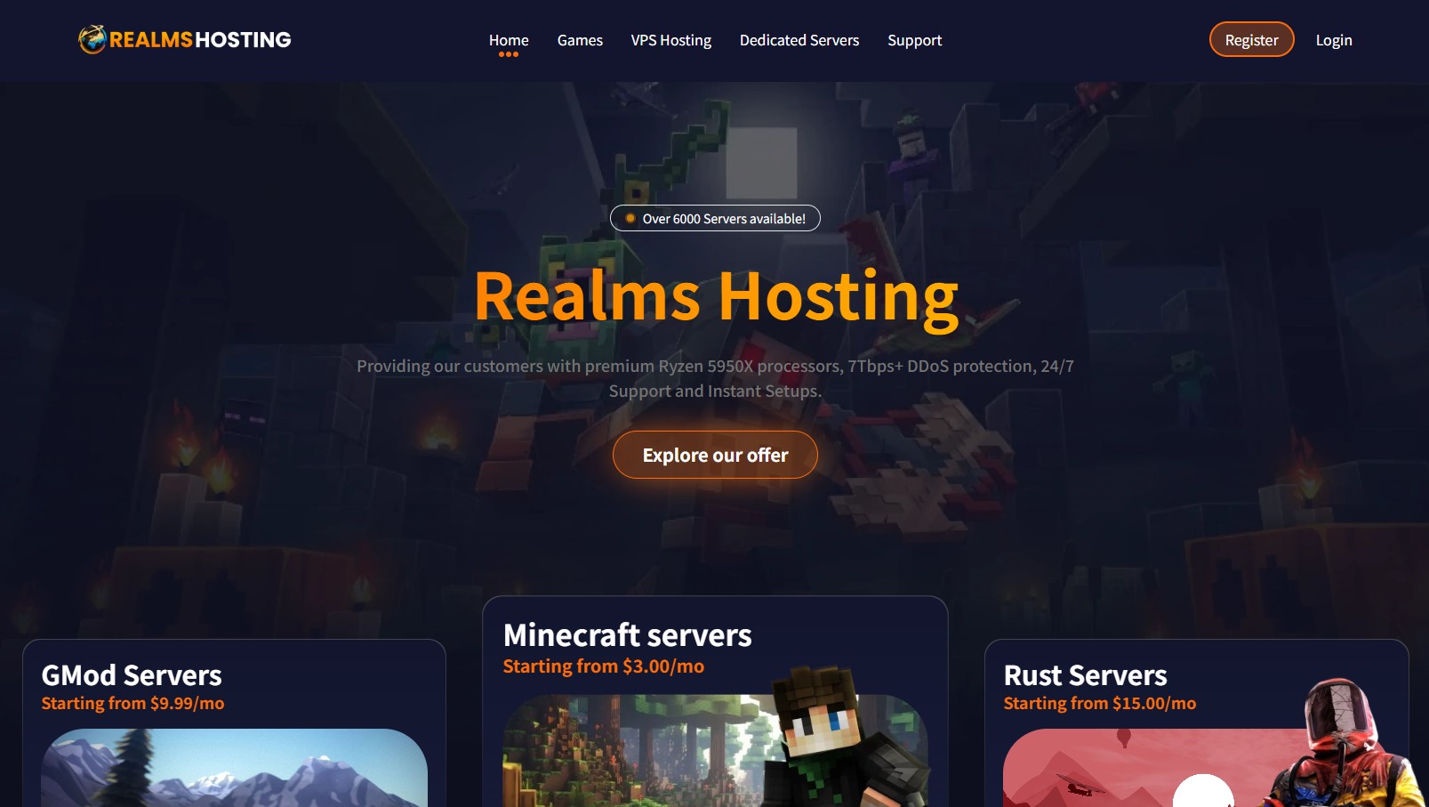 Bitcoin VPS on RealmsHosting