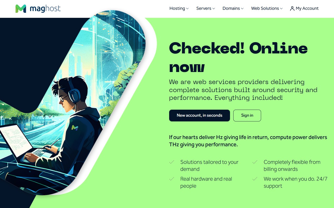 Bitcoin VPS on MagHost