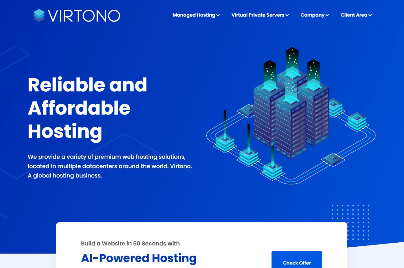 Bitcoin VPS on Virtono