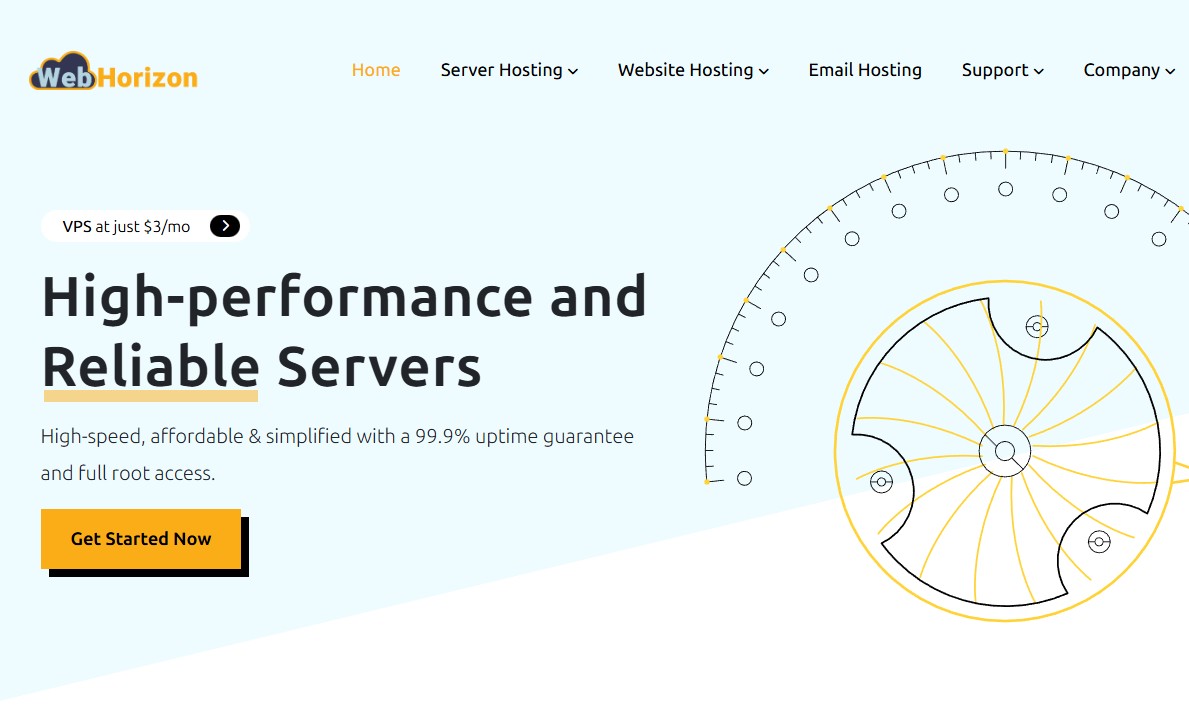 Bitcoin VPS on WebHorizon