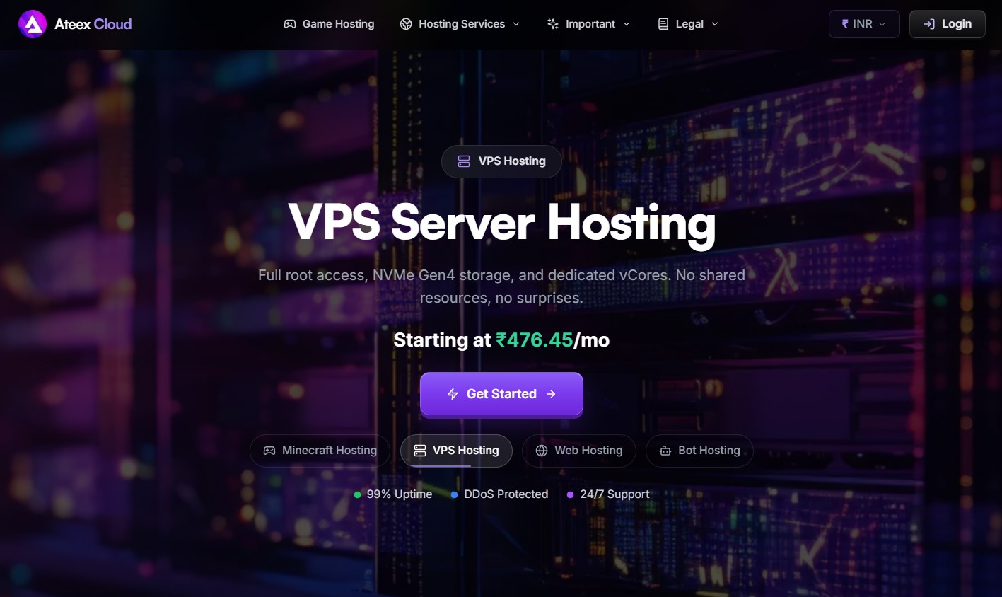Bitcoin VPS on AteexCloud
