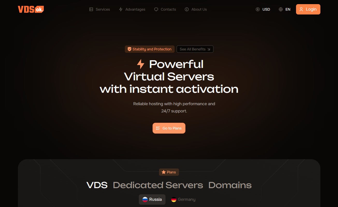Bitcoin VPS on VDSok